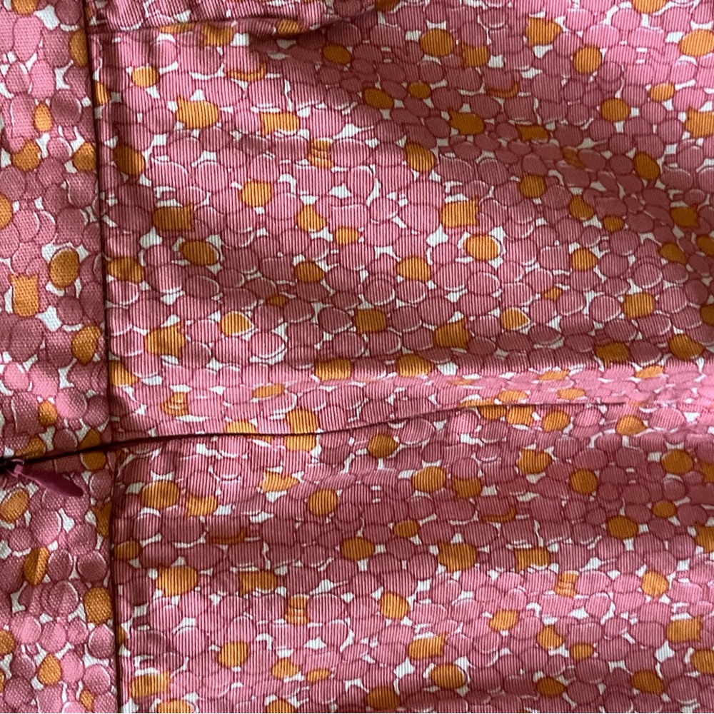 Talbot’s Women’s Size 10 Tulip Print Pink Pencil Skirt - Picture 7 of 8